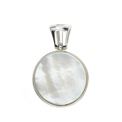 Pendentif en argent et Nacre