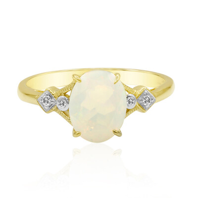 Bague en or et Opale Welo (Adela Gold)