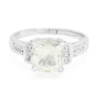Bague en argent et Orthose