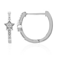Boucles d'oreilles en argent et Zircon