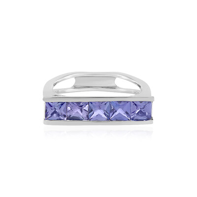 Bague en or et Tanzanite AAA (de Melo)