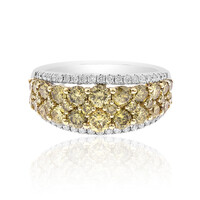 Bague en or et Diamant jaune SI1 (CIRARI)