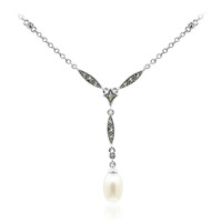Collier en argent et Perle de culture d'eau douce