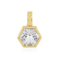 Pendentif en argent et Topaze blanche