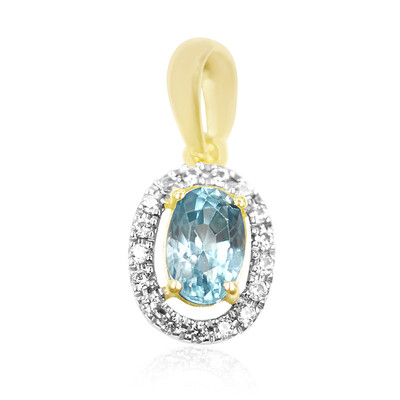 Pendentif en or et Zircon de Ratanakiri