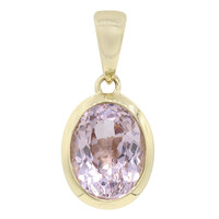 Pendentif en or et Kunzite