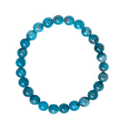 Bracelet et Apatite bleue