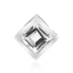 Pendentif en argent et Topaze blanche