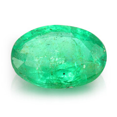  Emeraude de Zambie (gemme et boîte de collection)