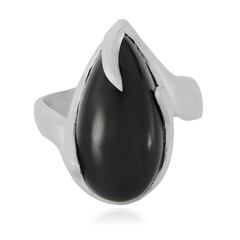 Bague en argent et Onyx