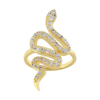 Bague en argent et Zircon