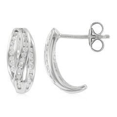 Boucles d'oreilles en argent et Zircon