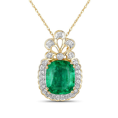 Collier en or et Emeraude d'Ethiopie (SUHANA)