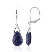 Boucles d'oreilles en argent et Lapis-Lazuli