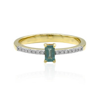 Bague en or et Grandidierite (AMAYANI)