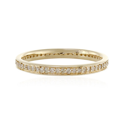 Bague en or et Diamant chocolat I1