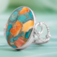 Bague en argent et Pierre fine