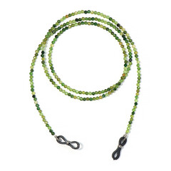 Accessoire en argent et Tourmaline verte
