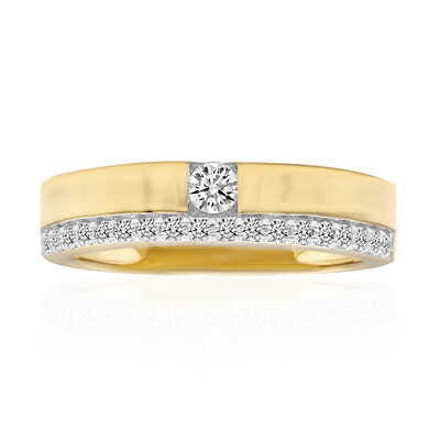 Bague en or et Diamant IF (D) (Annette)