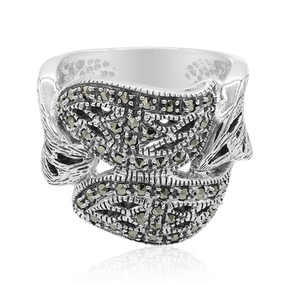 Bague en argent et Marcassite
