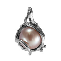 Pendentif en argent et Perle Ming (TPC)
