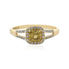 Bague en or et Zircon jaune (Adela Gold)