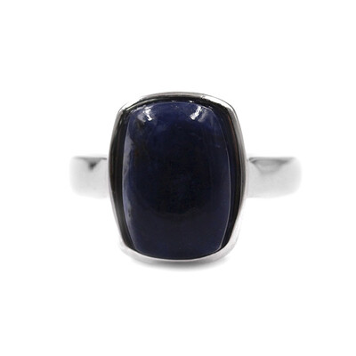 Bague en argent et Sodalite
