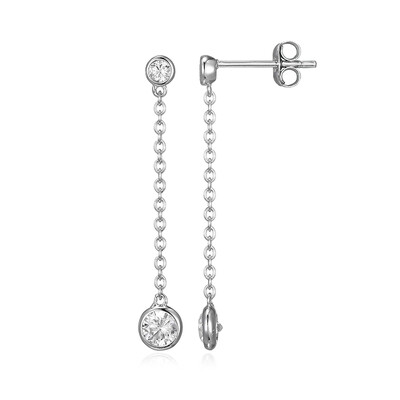 Boucles d'oreilles en argent et Zircon