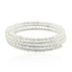 Bracelet en acier et Topaze blanche (Riya)