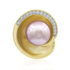 Pendentif en argent et Perle Ming (TPC)