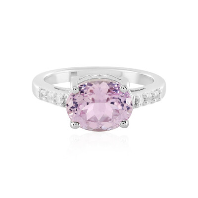 Bague en argent et Kunzite