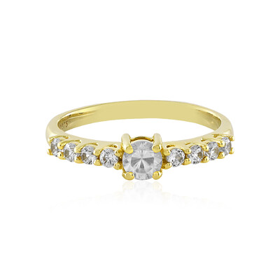 Bague en or et Zircon