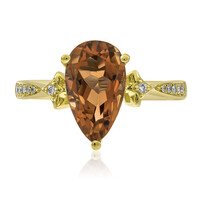 Bague en or et Tourmaline néon du Congo (CIRARI)