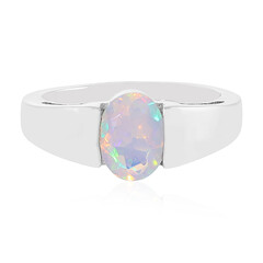 Bague en argent et Opale Welo