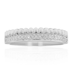 Bague en argent et Diamant I3 (I)