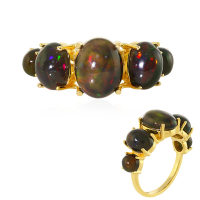 Bague en argent et Opale Mezezo
