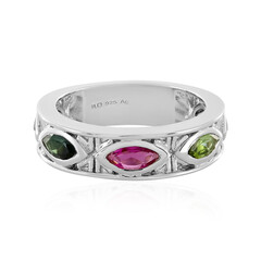 Bague en argent et Tourmaline (SAELOCANA)