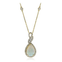 Collier en or et Opale Welo AAA (CIRARI)