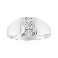 Bague en argent et Zircon