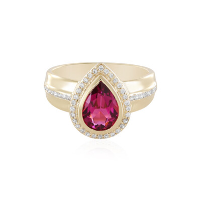 Bague en or et Rubellite (de Melo)