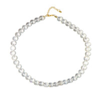 Collier en argent et Quartz Angel Aura