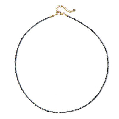 Collier en argent et Hématite noire