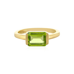 Bague en argent et Péridot