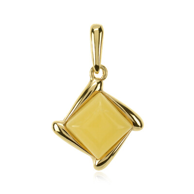 Pendentif en argent et Ambre baltique (dagen)