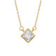 Collier en argent et Topaze blanche