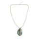 Collier en argent et Coquillage d'Abalone (TPC)