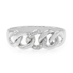 Bague en argent et Diamant SI