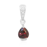 Pendentif en argent et Saphir à couleur changeante non chauffé