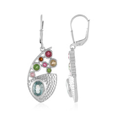Boucles d'oreilles en argent et Zircon de Ratanakiri