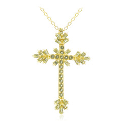 Collier en argent et Péridot